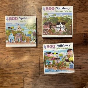EUC 3 Puzzles - 500 Pieces - Spilsbury Brand
